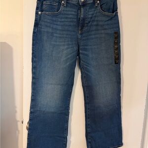 Banana Republic Factory Vintage Stretch Cropped Bootcut Jeans